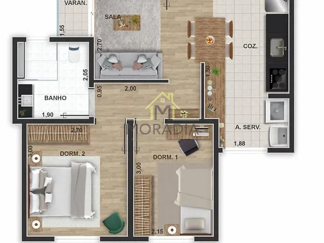 Empreendimento disponível, no bairro Recreio dos Bandeirantes em Guaxupé