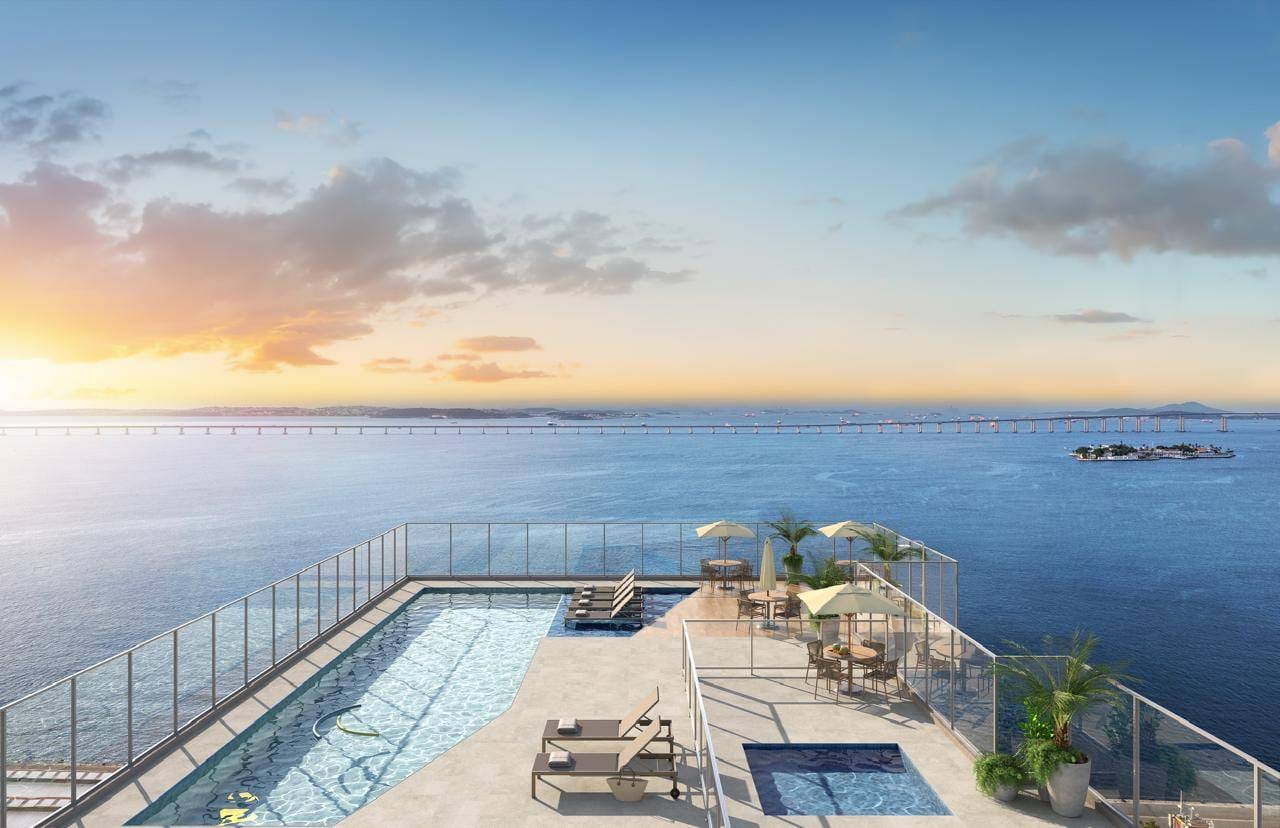 Perspectiva do Empreendimento - Residencial Pixinguinha à venda, Santo Cristo, Rio de Janeiro, RJ | Rio Lar Imóveis