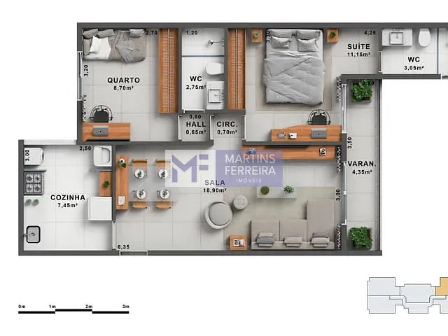 Empreendimento disponível, no bairro Grajaú em Rio de Janeiro
