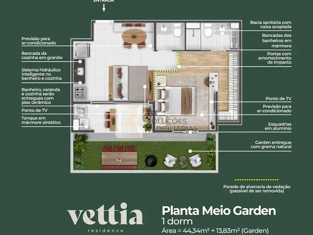 Empreendimento disponível, no bairro Chácara Alvorada em Indaiatuba