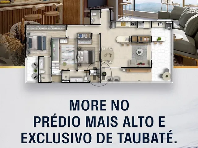 Empreendimento disponível, no bairro Jardim das Nações em Taubaté