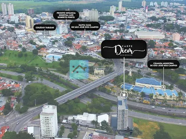 Prédio disponível, no bairro Monte Castelo em São José dos Campos