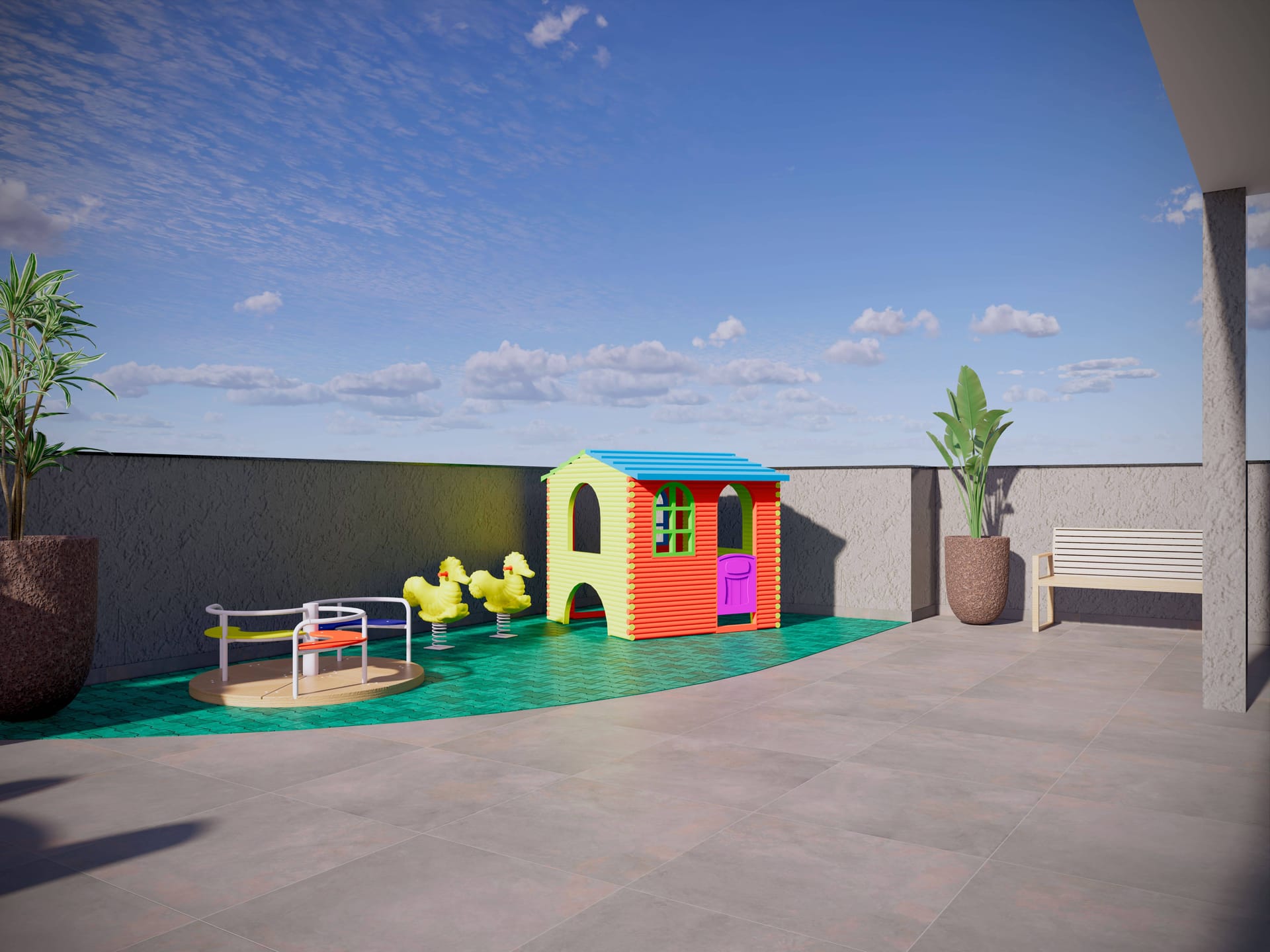 Perspectiva do Empreendimento - RESIDENCIAL TORONTO | Costana Empreendimentos Imobiliários