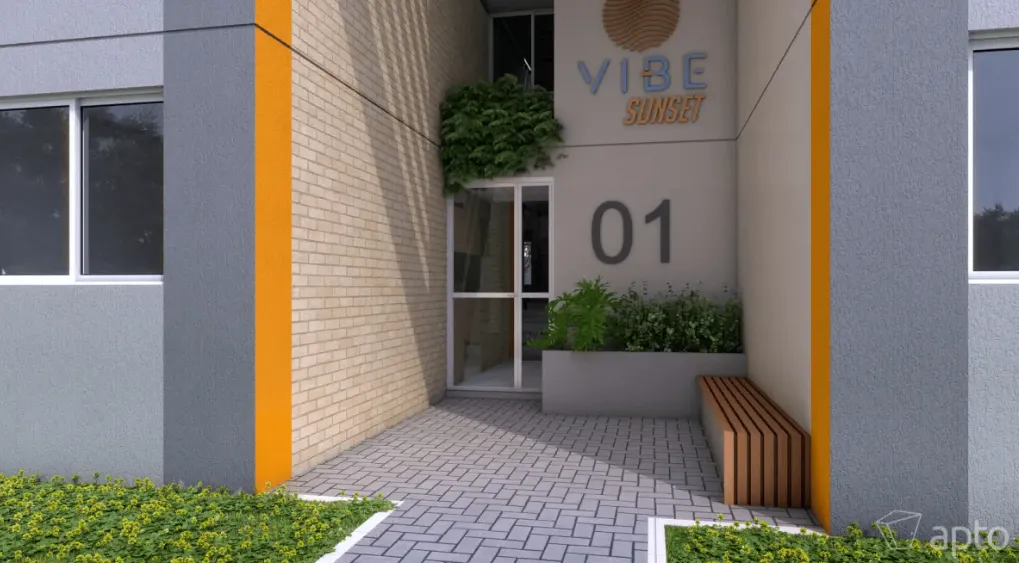 Perspectiva do Empreendimento - Vibe Sunset | Apartamentos de 3 Quartos com Suíte no Recreio dos Bandeirantes | META RIO NEGOCIOS IMOBILIARIOS LTDA