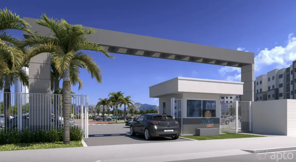 Perspectiva do Empreendimento - Vibe Sunset | Apartamentos de 3 Quartos com Suíte no Recreio dos Bandeirantes | META RIO NEGOCIOS IMOBILIARIOS LTDA
