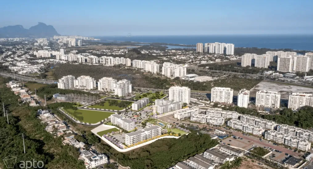 Perspectiva do Empreendimento - Vibe Sunset | Apartamentos de 3 Quartos com Suíte no Recreio dos Bandeirantes | META RIO NEGOCIOS IMOBILIARIOS LTDA