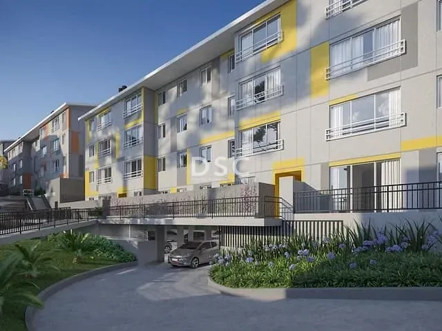 Apartamento 2 quartos e 1 banheiro, à venda, no bairro Santa Cândida em Curitiba