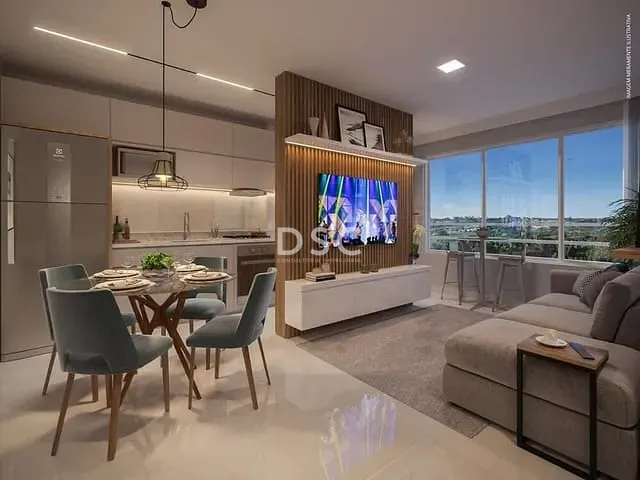 Apartamento 2 quartos e 1 banheiro, à venda, no bairro Santa Cândida em Curitiba