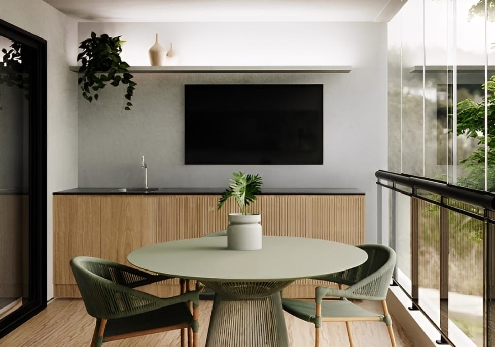 Perspectiva do Empreendimento - Barrinha Beach Studio - Lançamento Exclusivo de Studios no Recreio dos Bandeirantes, RJ | Martins Ferreira Imóveis