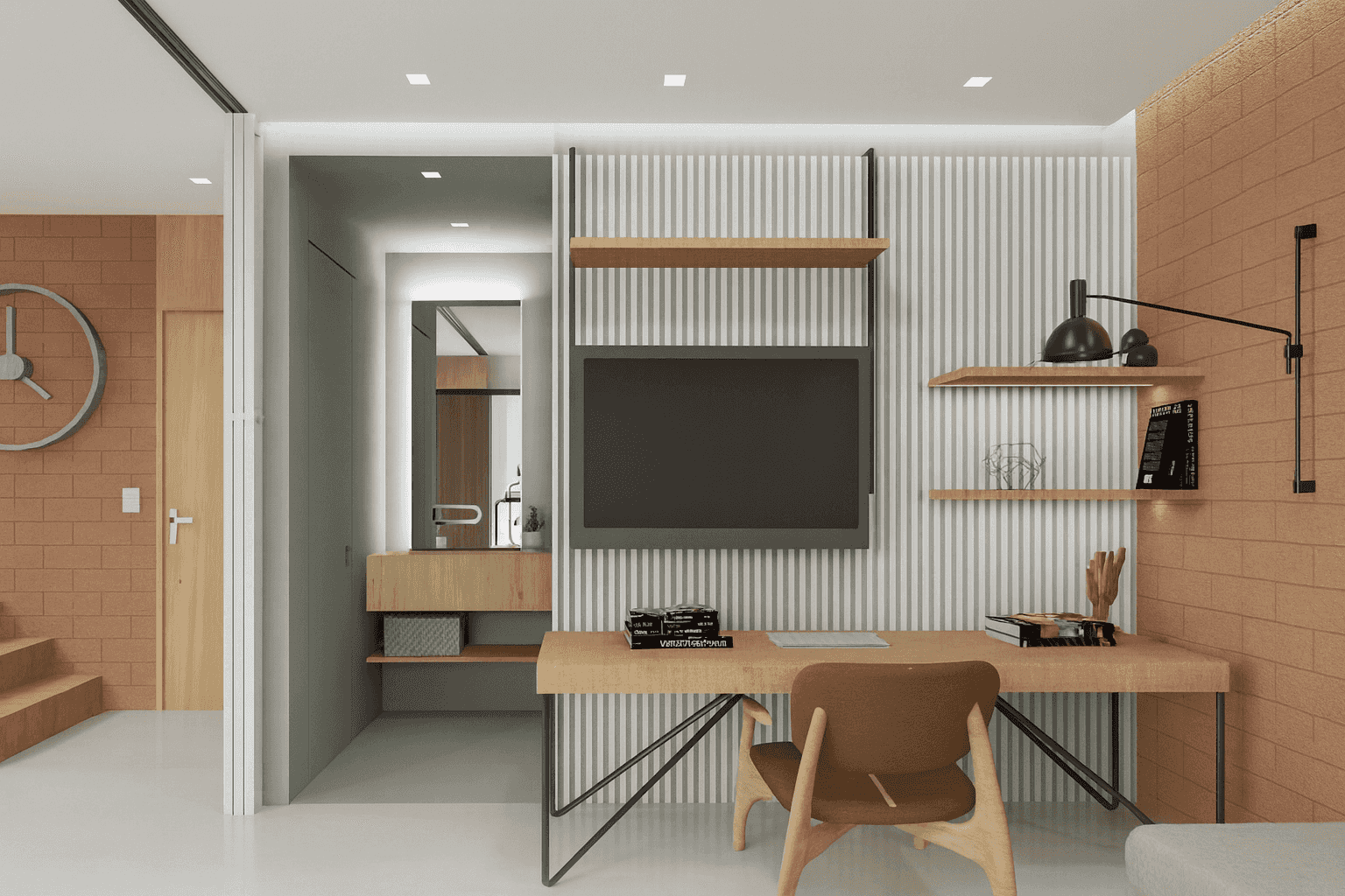 Perspectiva do Empreendimento - Barrinha Beach Studio - Lançamento Exclusivo de Studios no Recreio dos Bandeirantes, RJ | Martins Ferreira Imóveis