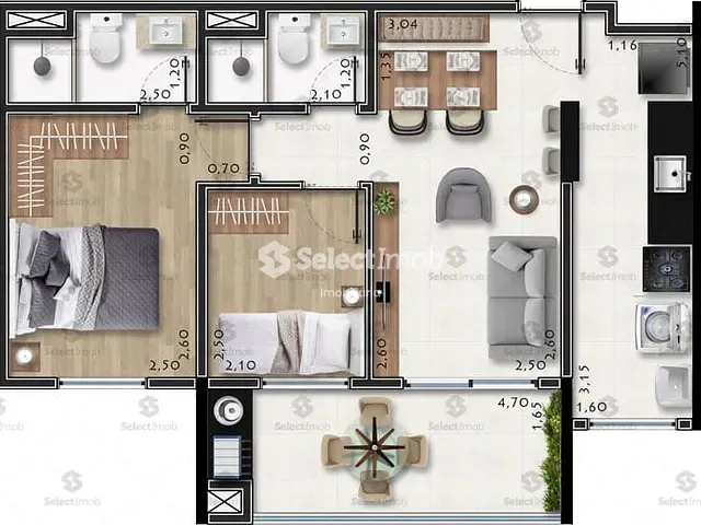 Empreendimento disponível, no bairro Vila Bocaina em Mauá