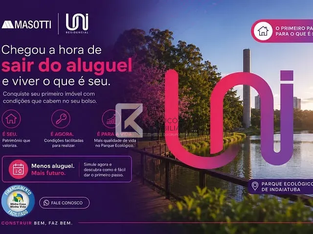 Empreendimento disponível, no bairro Lauro Bueno de Camargo em Indaiatuba