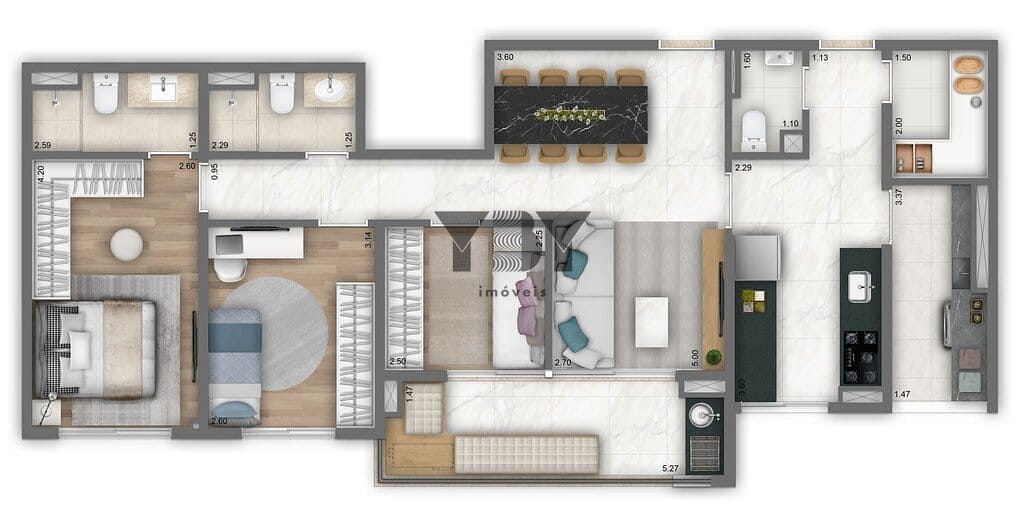 Apartamento à venda com 4 quartos, 116m² - Foto 16