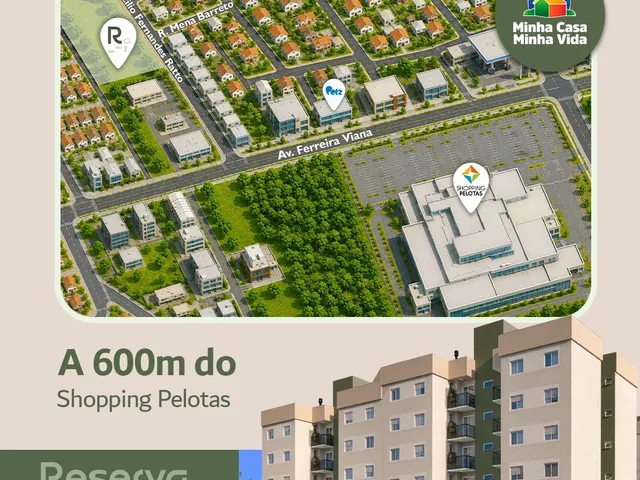 Empreendimento disponível, no bairro Areal em Pelotas