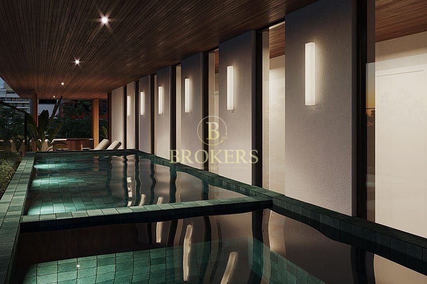 Último Unidade Apartamento Haus 34 Botafogo, Varanda com Piscina, 3 Vagas de Garagem