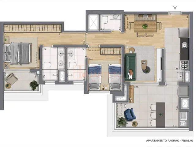 Empreendimento disponível, no bairro Pinheiros em São Paulo
