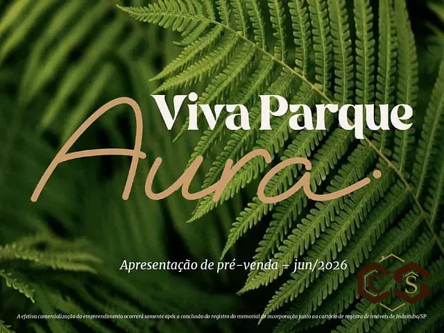Empreendimento disponível, no bairro Viva Parque Aura em Indaiatuba