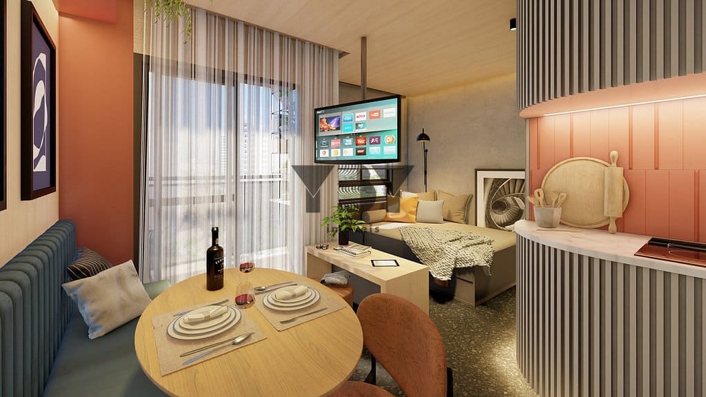 Apartamento, 1 quarto, 34 m² - Foto 12