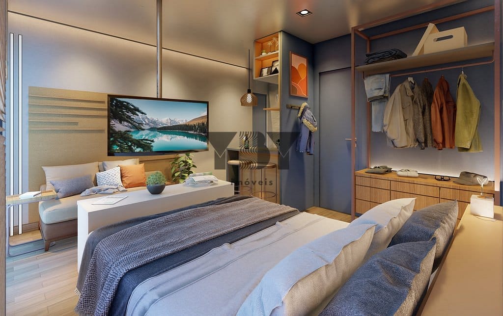 Apartamento, 1 quarto, 34 m² - Foto 8