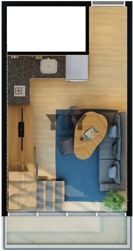 Apartamento, 1 quarto, 34 m² - Foto 38