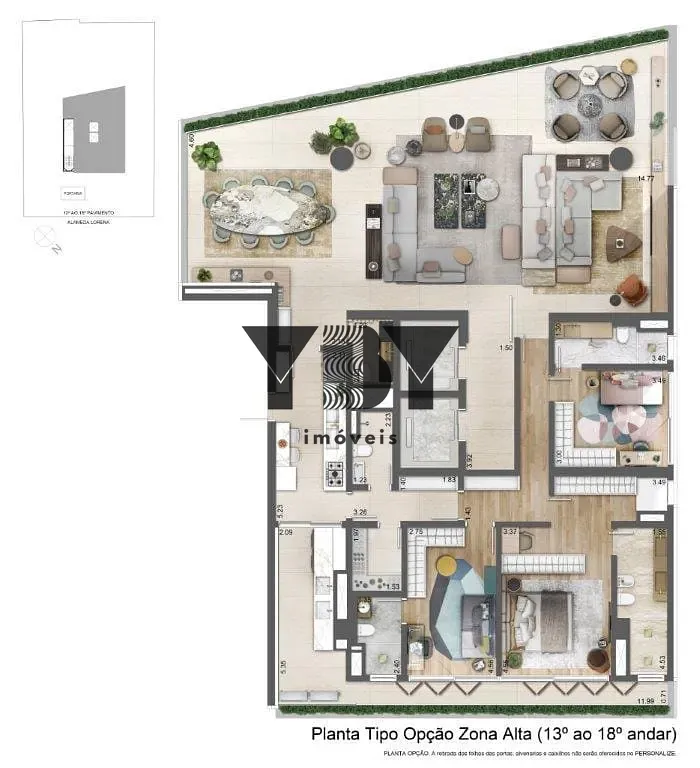 Apartamento, 4 quartos, 585 m² - Foto 16