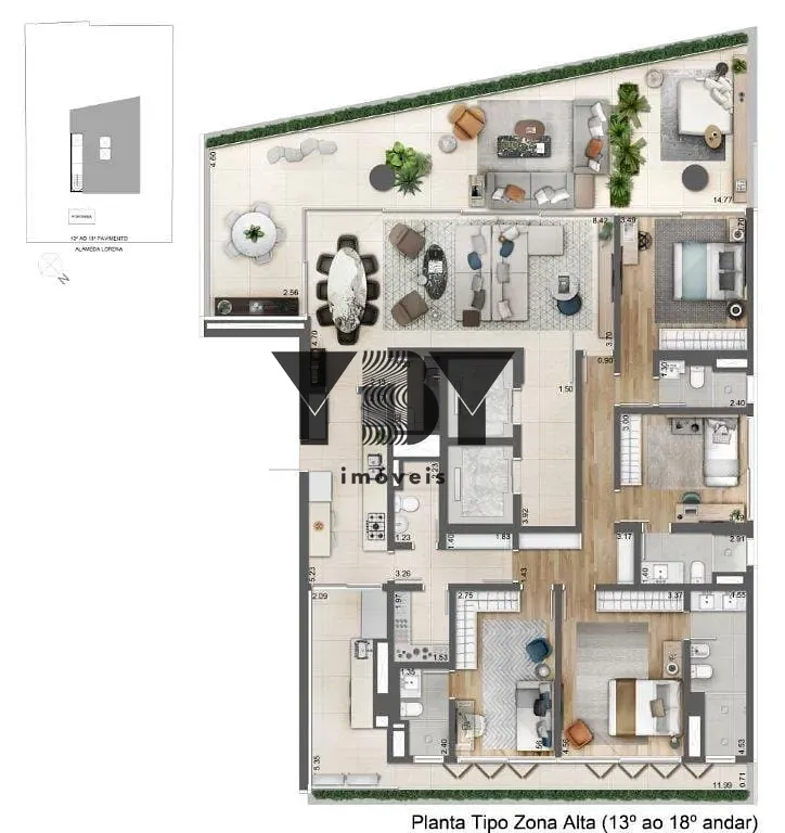 Apartamento, 4 quartos, 585 m² - Foto 17