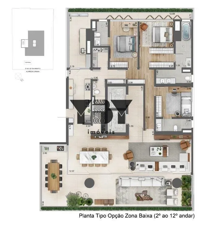 Apartamento, 4 quartos, 585 m² - Foto 19