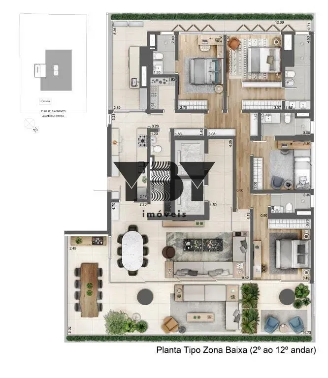 Apartamento, 4 quartos, 585 m² - Foto 20
