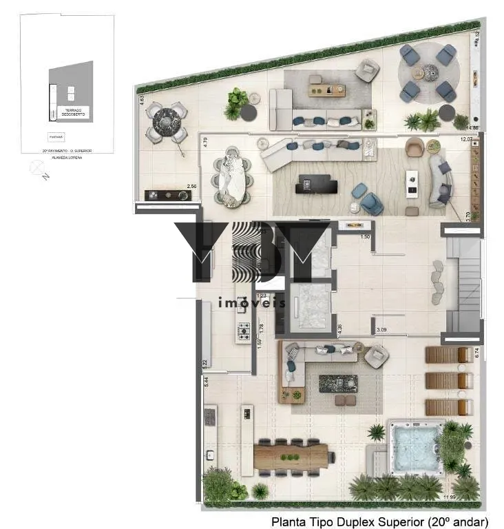Apartamento, 4 quartos, 585 m² - Foto 22