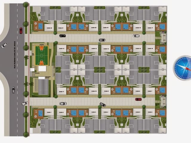 Casa com 192m² 3 quartos e 4 banheiros, à venda, no bairro Terras de Santana II em Londrina