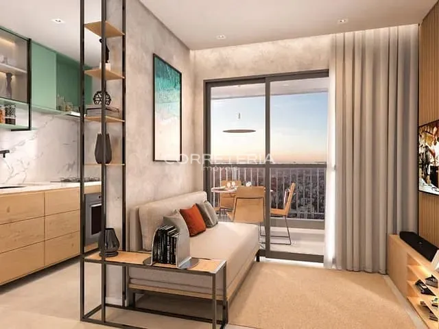 Apartamento 2 quartos e 2 banheiros, à venda, no bairro Santo Amaro em São Paulo