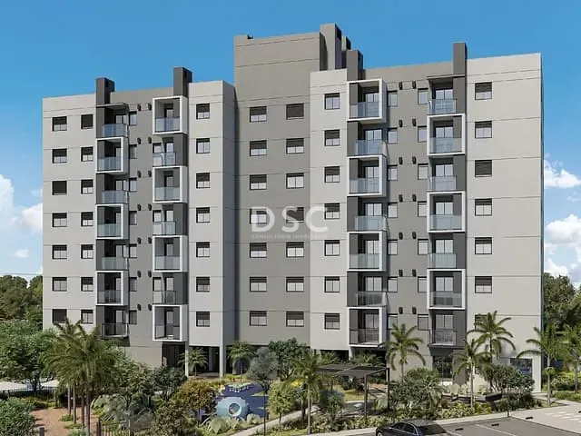 Apartamento 2 quartos e 2 banheiros, à venda, no bairro Hauer em Curitiba
