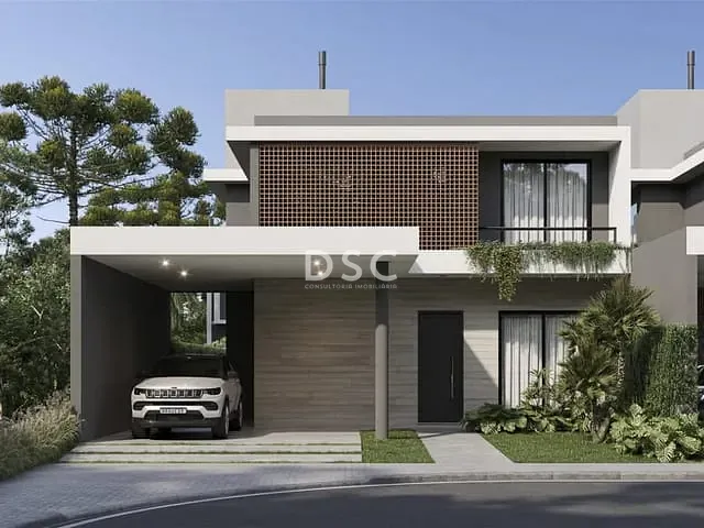 Casa 3 quartos e 4 banheiros, à venda, no bairro Santa Felicidade em Curitiba