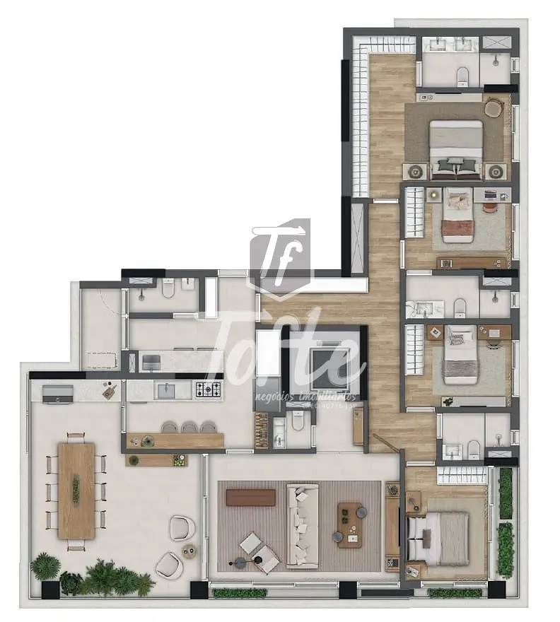 Apartamento, 4 quartos, 182 m² - Foto 17