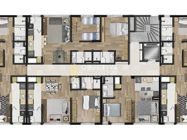 Apartamento 2 quartos e 2 banheiros, à venda, no bairro Bom Fim em Porto Alegre