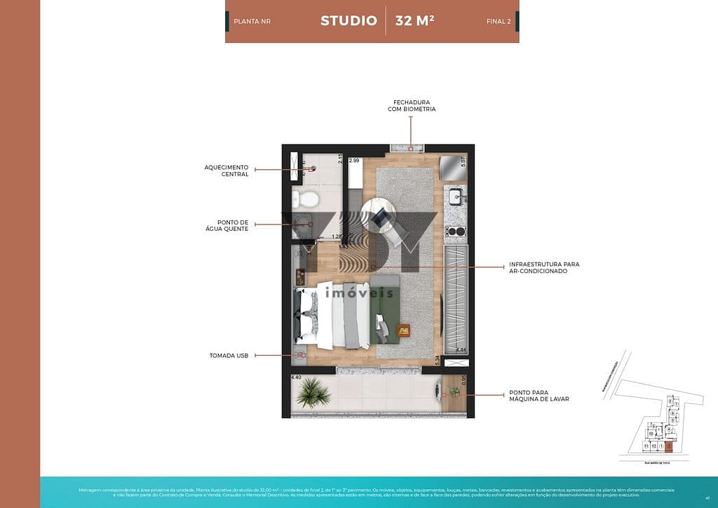 Apartamento, 1 quarto, 27 m² - Foto 28