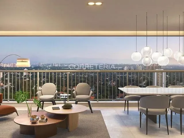 Apartamento 4 quartos e 6 banheiros, à venda, no bairro Alto de Pinheiros em São Paulo
