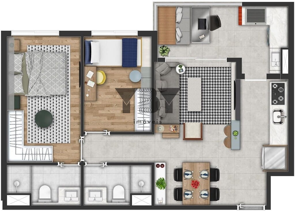 Apartamento, 3 quartos, 84 m² - Foto 16