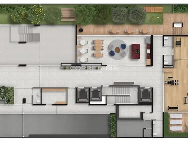 Studio 1 quarto e 1 banheiro, à venda, no bairro Indianópolis em São Paulo