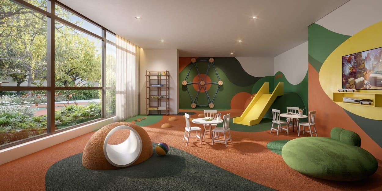 Perspectiva do Empreendimento - Apartamentos Vila Anastácio | 62m² e 76m² | Garden Design Park | Vista Livre