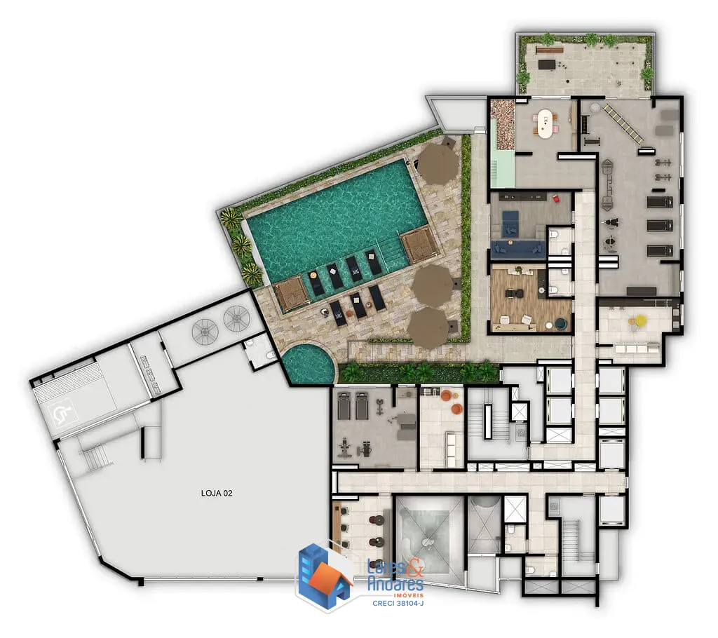 Apartamento, 2 quartos, 42 m² - Foto 28