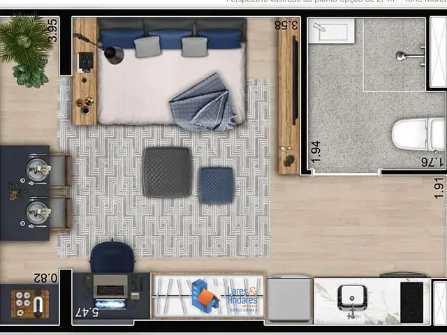 Studio 1 quarto e 1 banheiro, à venda, no bairro Butantã em São Paulo