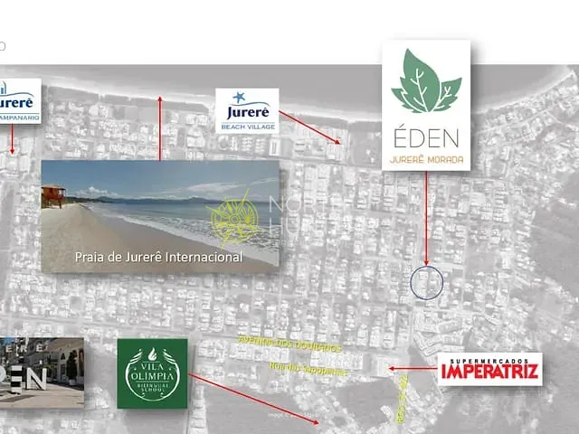 Empreendimento disponível, no bairro Jurerê em Florianópolis