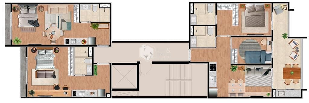 Apartamento, 1 quarto, 25 m² - Foto 35