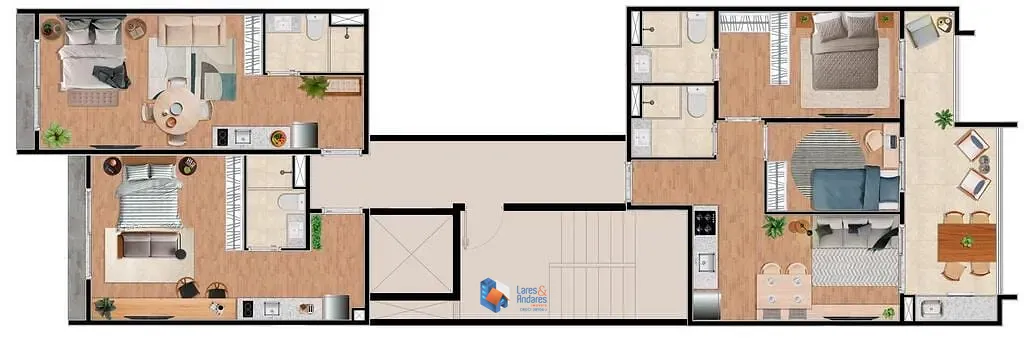 Apartamento, 1 quarto, 25 m² - Foto 35