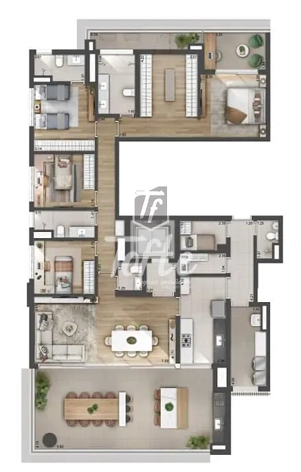 Apartamento, 4 quartos, 224 m² - Foto 16