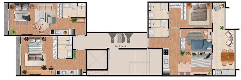 Apartamento, 1 quarto, 25 m² - Foto 35