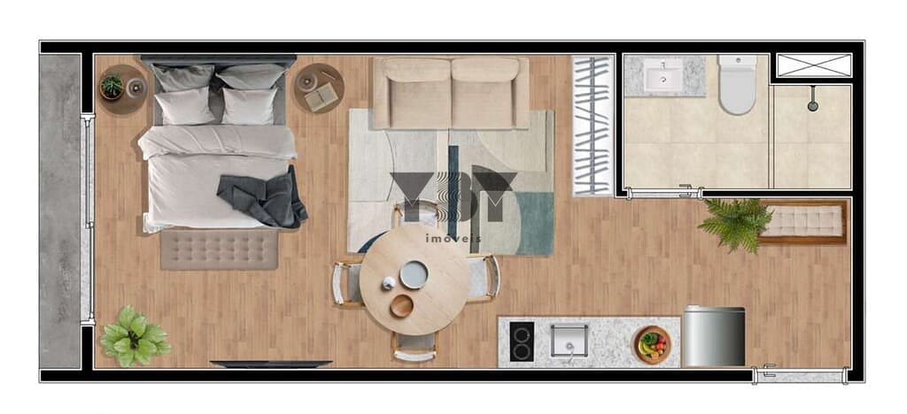 Apartamento, 1 quarto, 25 m² - Foto 37