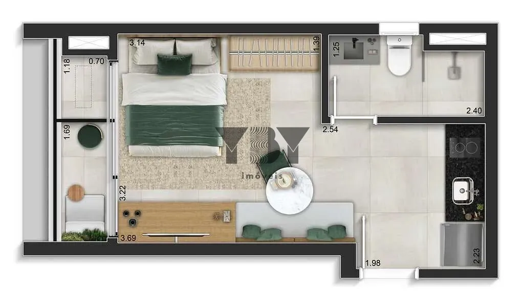 Apartamento, 2 quartos, 76 m² - Foto 4