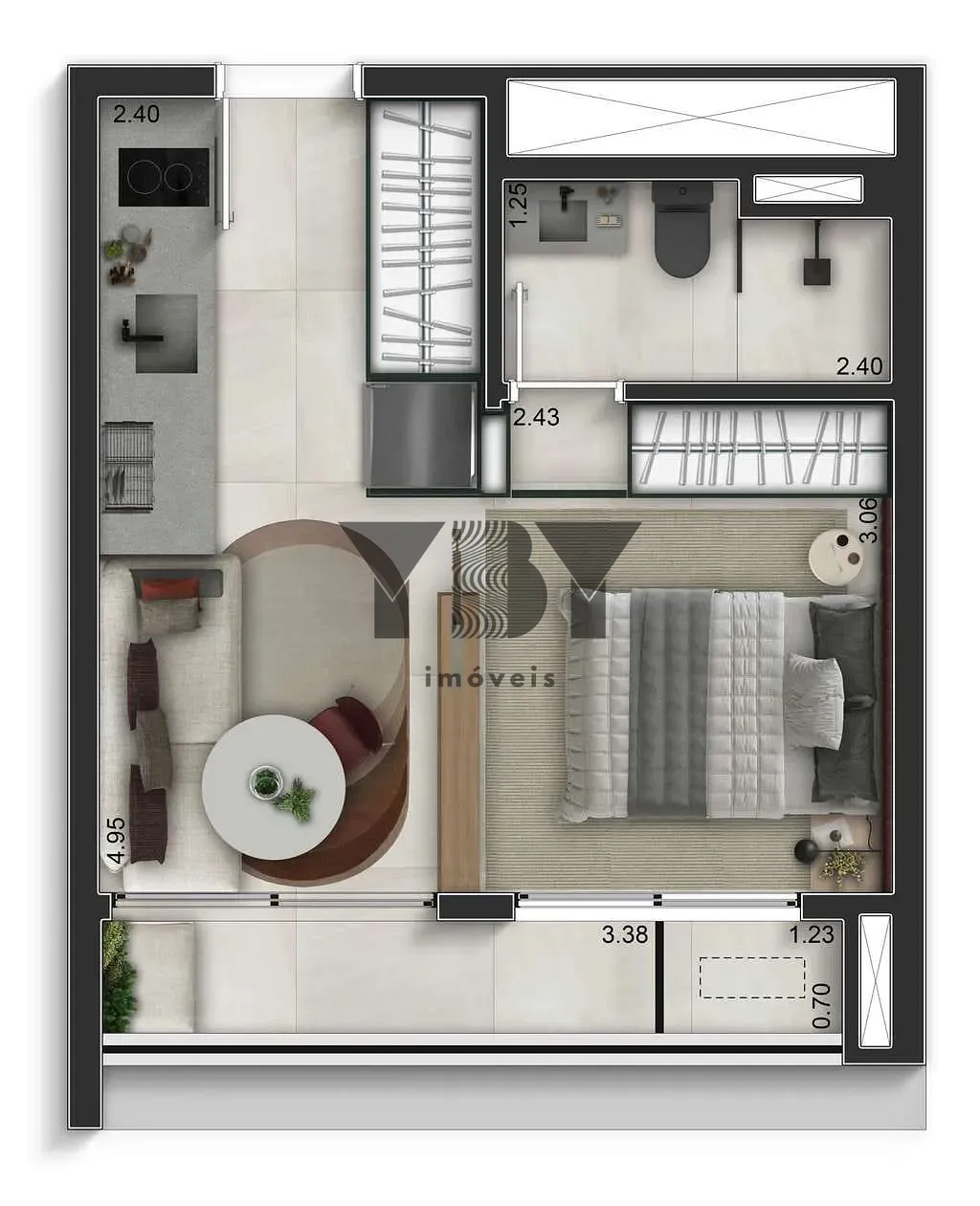 Apartamento, 2 quartos, 76 m² - Foto 5